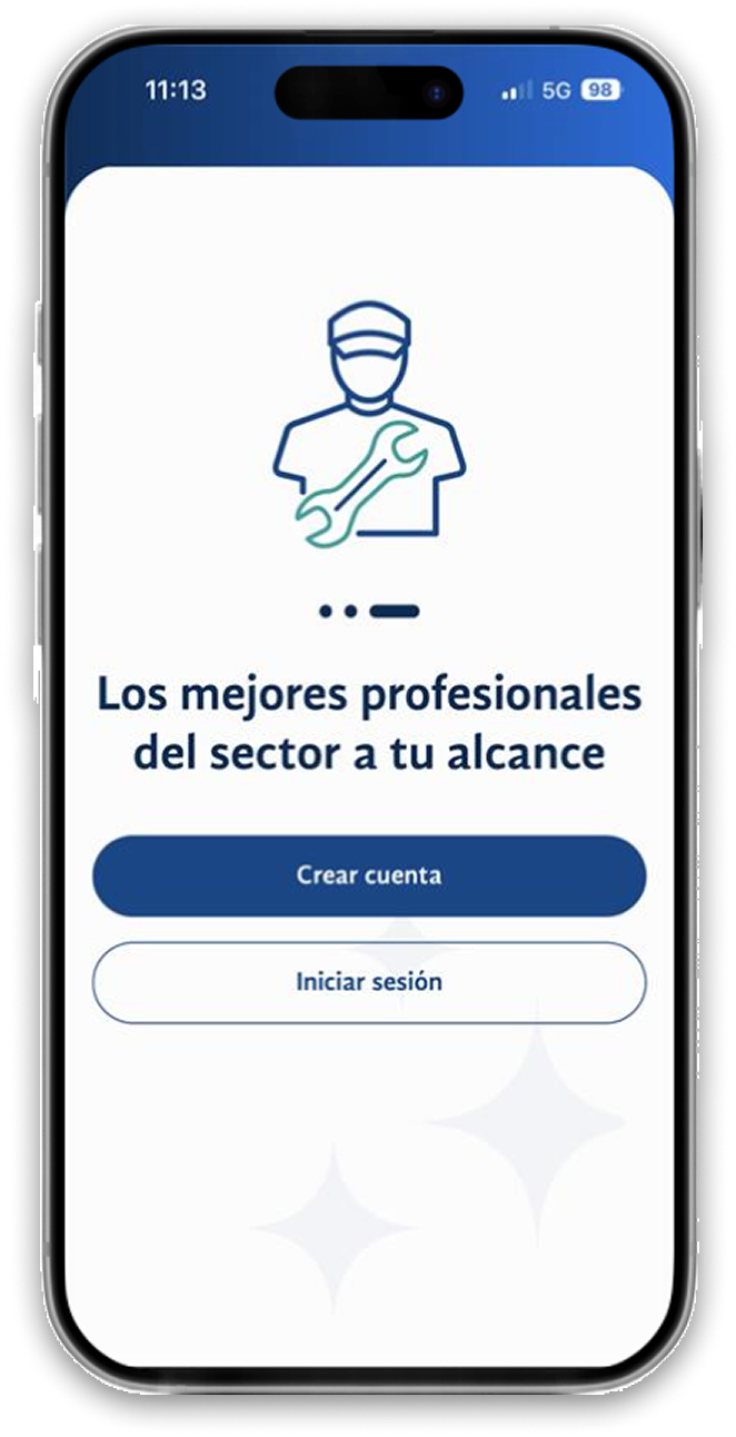 Wacar App en iPhone